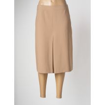 DEVERNOIS - Jupe mi-longue marron en polyester - Femme - Taille 38 - Modz