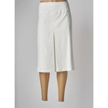 DEVERNOIS - Jupe mi-longue blanc en coton pour femme - Taille 46 - Modz