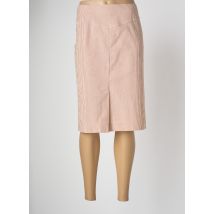 DEVERNOIS - Jupe courte jaune en coton - Femme - Taille 38 - Modz
