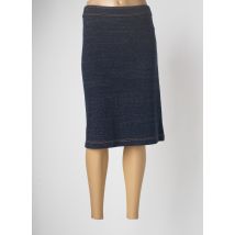 DEVERNOIS - Jupe courte bleu en viscose - Femme - Taille 36 - Modz