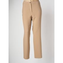 DEVERNOIS - Pantalon chic marron en polyester pour femme - Taille 40 - Modz