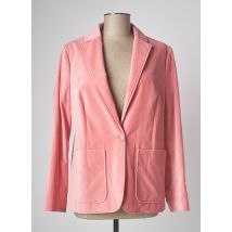DEVERNOIS - Blazer rose en coton - Femme - Taille 40 - Modz