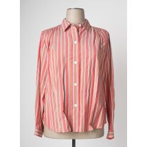 DEVERNOIS - Chemisier rouge en viscose - Femme - Taille 50 - Modz