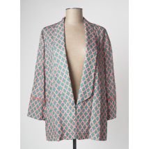 DEVERNOIS - Veste casual orange en viscose - Femme - Taille 40 - Modz