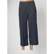 DEVERNOIS - Pantalon chino bleu en polyester pour femme - Taille 40 - Modz