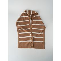 DEVERNOIS - Col / Tour de cou beige en viscose - Femme - Taille TU - Modz