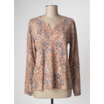 DEVERNOIS - Pull marron en laine - Femme - Taille 38 - Modz