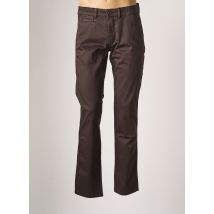 DELAHAYE - Pantalon chino marron en coton pour homme - Taille 44 - Modz