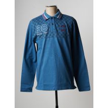 DELAHAYE - Polo bleu en coton pour homme - Taille XL - Modz
