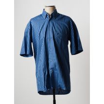 BANDE ORIGINALE - Chemise manches courtes bleu en coton pour homme - Taille L - Modz