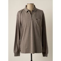 HAJO - Polo gris en coton pour homme - Taille L - Modz