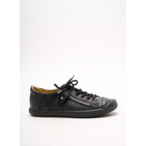 BELLAMY - Baskets noir en cuir pour enfant - Taille 32 - Modz