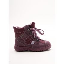 SUPERFIT - Bottines/Boots violet en textile pour fille - Taille 23 - Modz