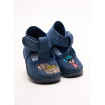 SUPERFIT - Chaussons/Pantoufles bleu en textile pour garçon - Taille 18 - Modz