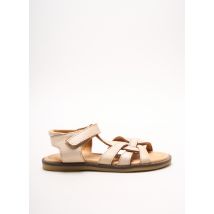 BISGAARD - Sandales/Nu pieds beige en cuir pour fille - Taille 30 - Modz