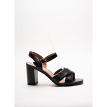 CAPRICE - Sandales/Nu pieds noir en cuir pour femme - Taille 37 - Modz