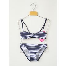 PLAGE DU SUD - Maillot de bain 2 pièces bleu en polyamide pour fille - Taille 8 A - Modz