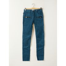 ZADIG & VOLTAIRE - Pantalon slim bleu en coton pour femme - Taille 34 - Modz