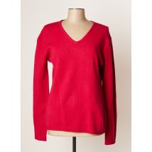 JUMFIL - Pull rouge en laine pour femme - Taille 44 - Modz