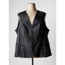 JUMFIL - Veste simili cuir noir en polyester pour femme - Taille 34 - Modz