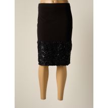 JUMFIL - Jupe mi-longue noir en polyester pour femme - Taille 38 - Modz
