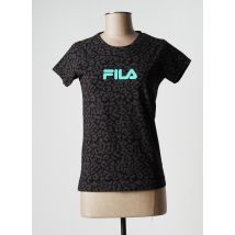 FILA - T-shirt noir en coton pour femme - Taille 40 - Modz