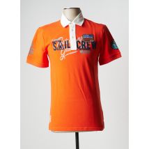 GAASTRA - Polo orange en coton pour homme - Taille S - Modz