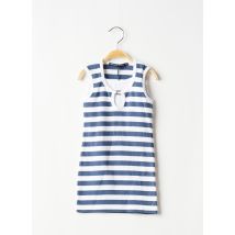 LE PHARE DE LA BALEINE - Robe mi-longue bleu en coton pour fille - Taille 2 A - Modz