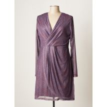 SMASH WEAR - Robe mi-longue violet en polyester pour femme - Taille 44 - Modz