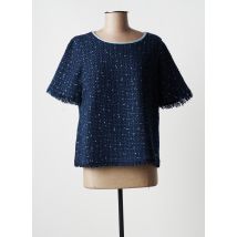GARCIA - Top bleu en polyester pour femme - Taille 38 - Modz
