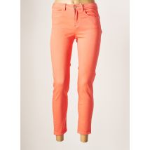 C'EST BEAU LA VIE - Pantalon 7/8 orange en viscose pour femme - Taille 36 - Modz