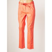 DIANE LAURY - Pantalon chino orange en coton pour femme - Taille 38 - Modz