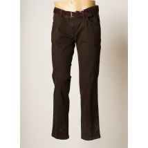 PIONEER - Pantalon chino marron en coton pour homme - Taille 42 - Modz