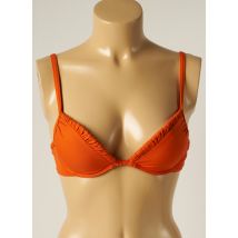 IODUS - Haut de maillot de bain orange en polyamide pour femme - Taille 36 - Modz