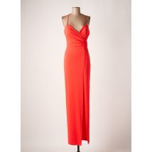 CARLA RUIZ - Robe longue orange en polyester pour femme - Taille 36 - Modz