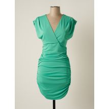 CARLA RUIZ - Robe mi-longue vert en polyester pour femme - Taille 40 - Modz