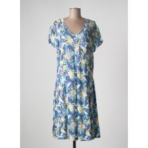 HAJO - Robe mi-longue bleu en viscose pour femme - Taille 40 - Modz