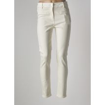 JULIE GUERLANDE - Pantalon slim blanc en viscose pour femme - Taille 40 - Modz