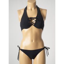 PAIN DE SUCRE - Maillot de bain 2 pièces noir en polyamide pour femme - Taille 85B L - Modz