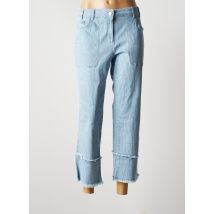 SPORTALM - Jeans coupe droite bleu en coton pour femme - Taille 44 - Modz