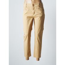 C'EST BEAU LA VIE - Pantalon 7/8 beige en coton pour femme - Taille 40 - Modz