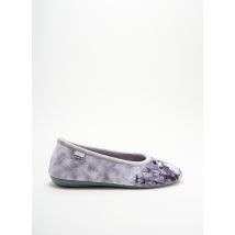 LA MAISON DE L'ESPADRILLE - Chaussons/Pantoufles gris en textile pour femme - Taille 41 - Modz