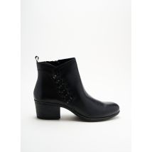 MARCO TOZZI - Bottines/Boots noir en cuir pour femme - Taille 38 - Modz