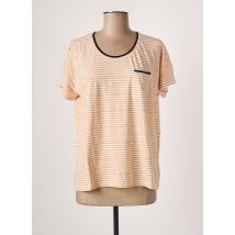 INDI & COLD - T-shirt beige en coton pour femme - Taille 36 - Modz