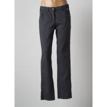 AGATHE & LOUISE - Pantalon droit gris en coton pour femme - Taille 40 - Modz