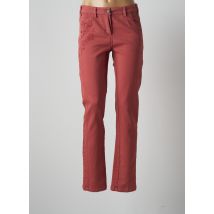 AGATHE & LOUISE - Pantalon slim rose en coton pour femme - Taille 40 - Modz