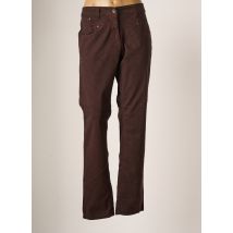 SANDWICH - Pantalon slim marron en coton pour femme - Taille 44 - Modz