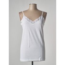 VITTORIA - Top/Caraco blanc en coton pour femme - Taille 44 - Modz