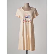 RINGELLA - Chemise de nuit beige en coton pour femme - Taille 40 - Modz