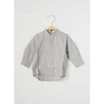 J.O MILANO - Chemise manches longues gris en coton pour garçon - Taille 6 M - Modz